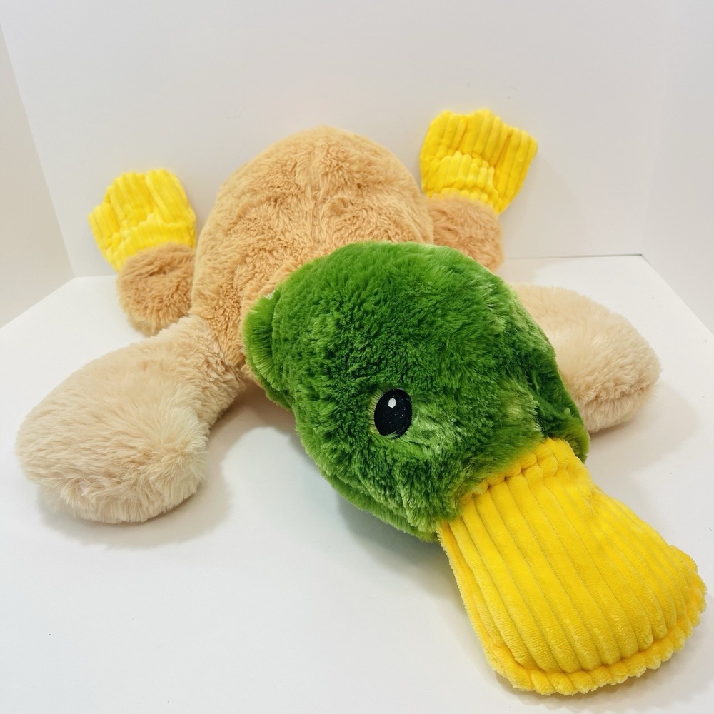 Walmart Floppy Pal Mallard Plush Pillow Huggable Stuffed Easter Spring Duck 24"